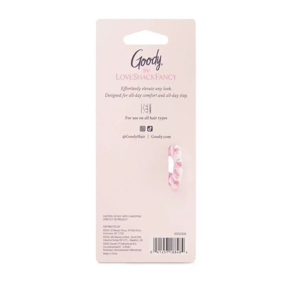 Love Shack Fancy X Goody Fabric Wrap Claw Clip - Rosa Beaux